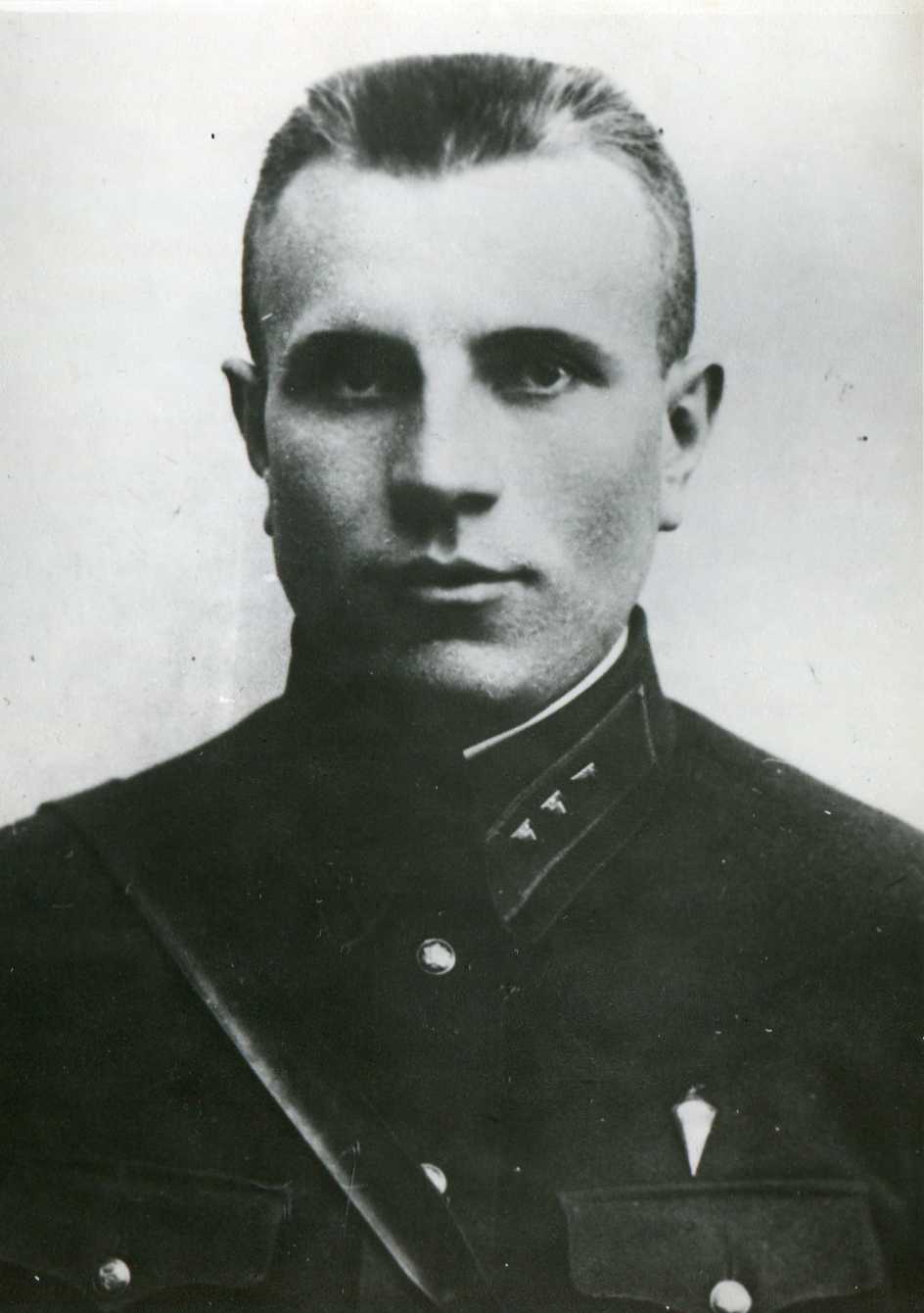 Ст. лейтенант Рубан Николай Алексеевич, начальник 2-го отделения штаба 144-й стрелковой дивизии (разведка). 1941 г.